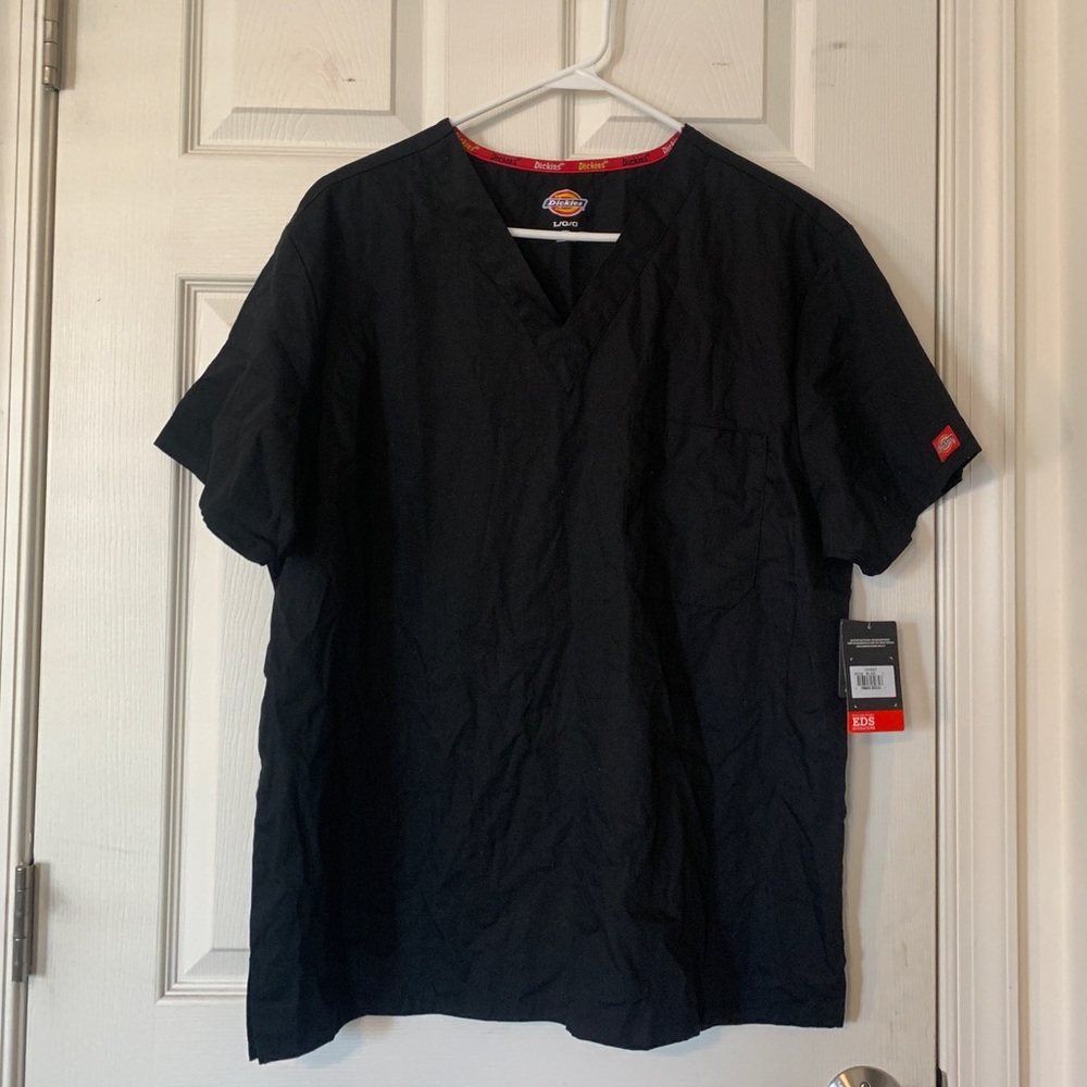Black Dickies Scrub Top
